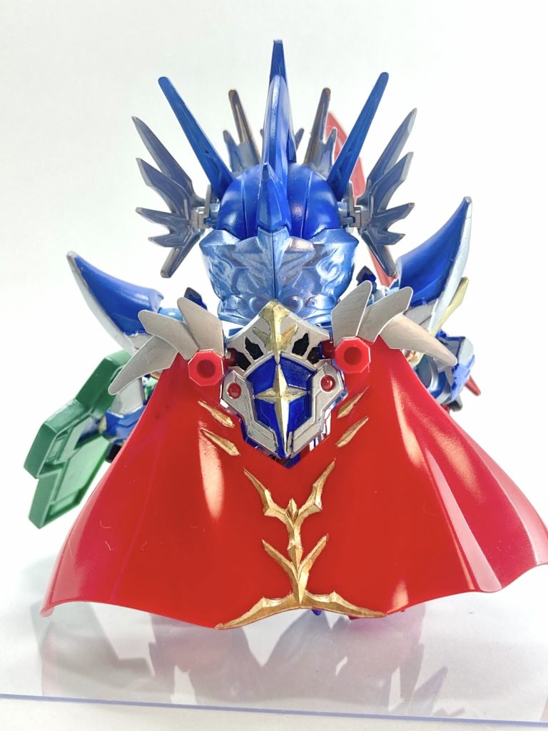 後ろから。普段あたりバックショットは撮らないですが、せっかく塗り分けたので😅リタッチ漏れがありましたが、今後の課題としてそのままとしました（笑）