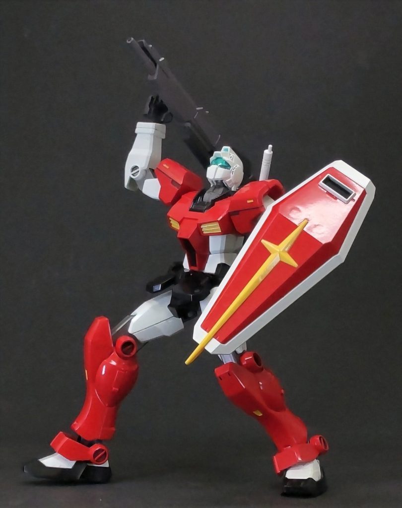 HG GM/GM ジムキャノン風–3枚目/制作者：三代目和菓子屋