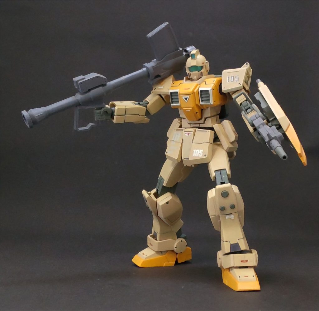HG 陸戦型ジム–3枚目/制作者：三代目和菓子屋