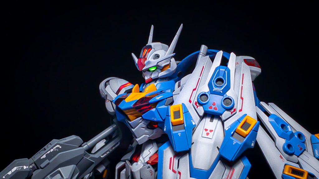 以上、ガンダムエアリアルテンペストでした。ブログにてここに載せきれなかった写真や設定を公開してるのでぜひご覧ください↓https://puramonooshiire.com/finished/7596/