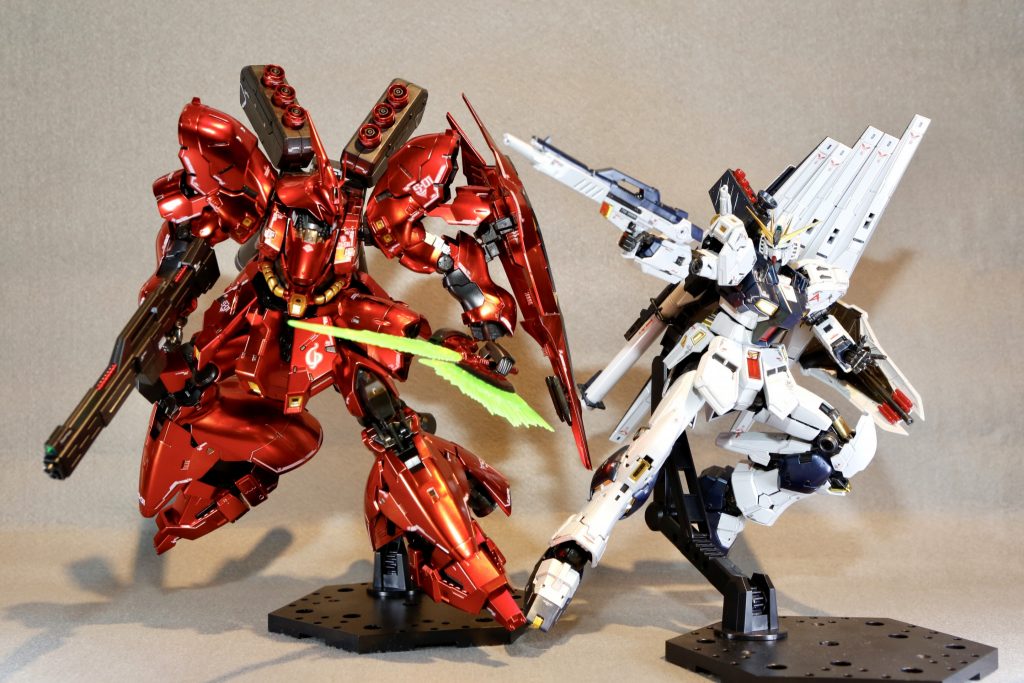 両雄並び立ち。やっぱりライバル機は並べたいですよね。