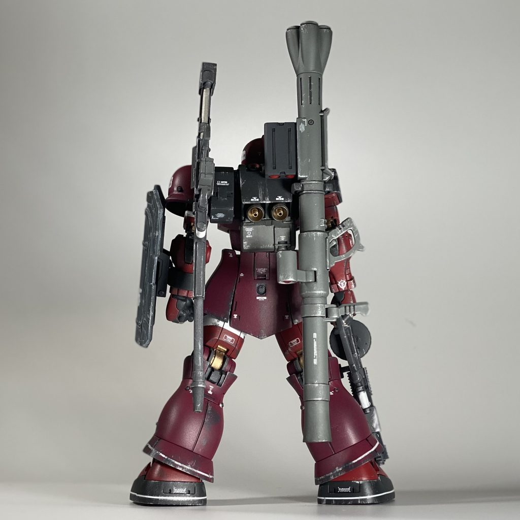 シャア専用ザクⅠ  最終機–7枚目/制作者:cav.cav_