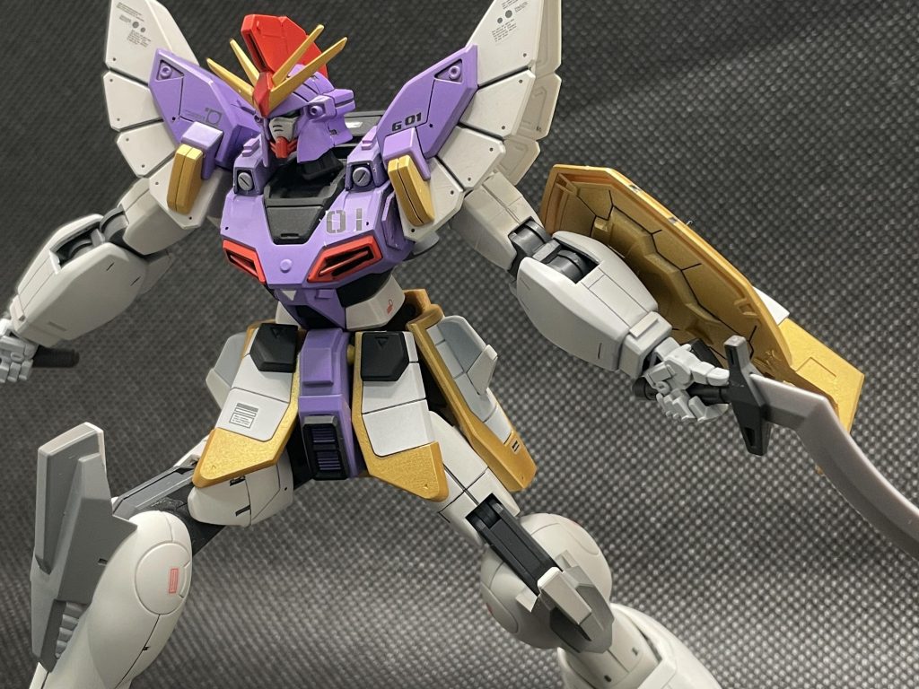 HGAC ガンダムサンドロック 全塗装–2枚目/制作者：Takana