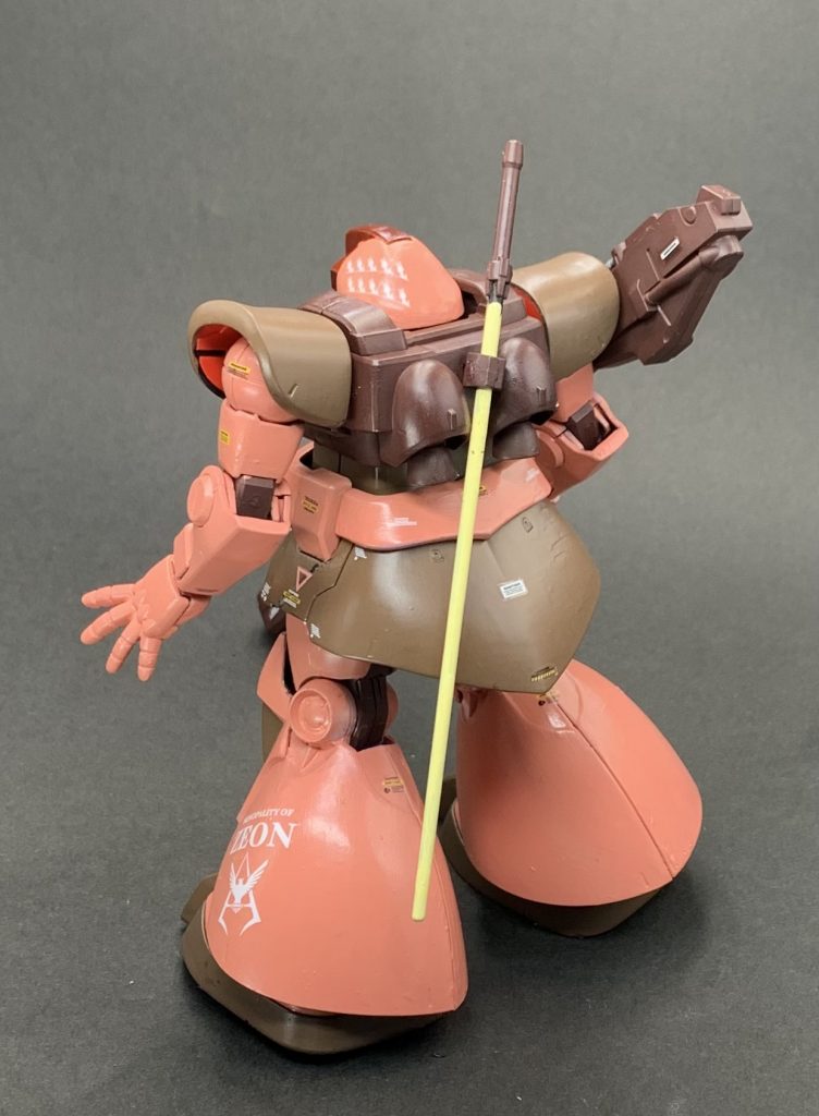 後ろがあまりいいデカールなかったので少し寂しい結果に、でも案外こんなもんとちゃうの？っておもったりしとります