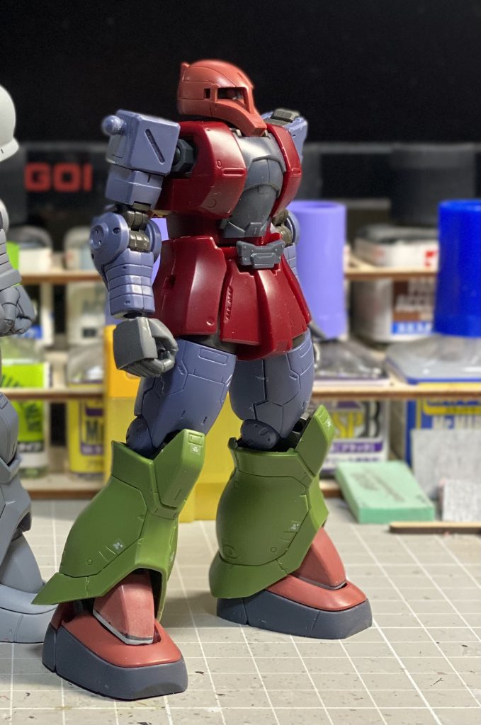 パーツ構成がほぼ一緒なので素組みって事で😅↓