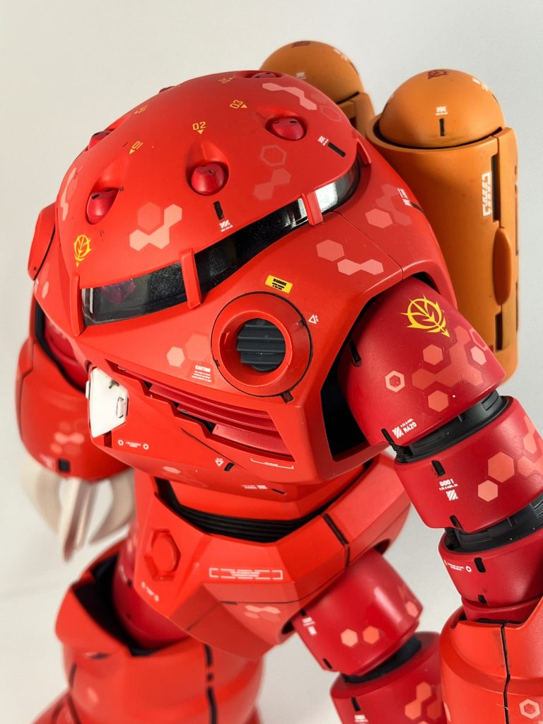 ヘキサデカールが気に入ってます。…と言うわけでMGズゴックでした♪ 