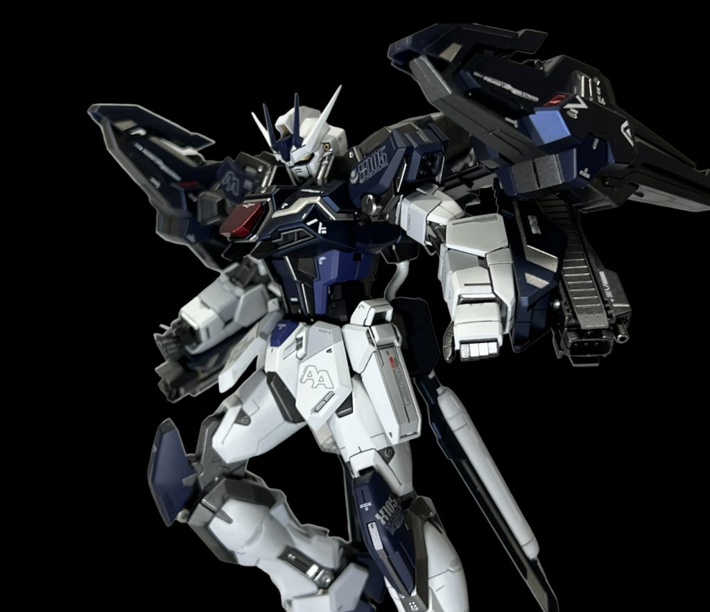 MG ライトニングストライクガンダム–5枚目/制作者:tumiki