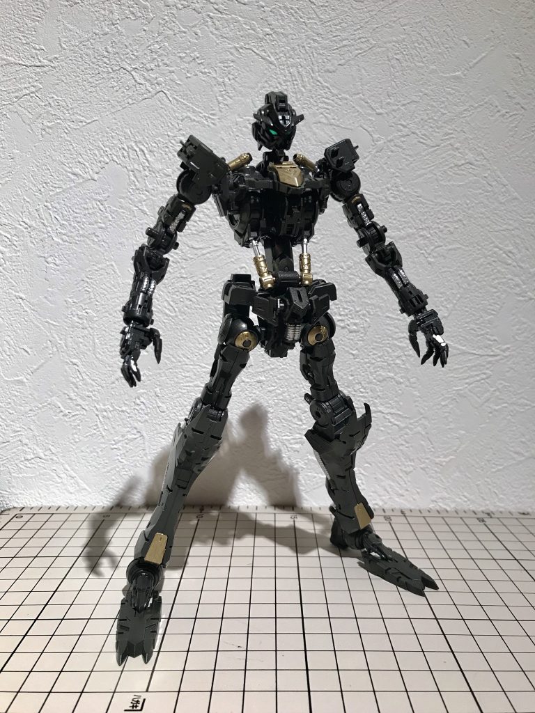 ガンダムフレーム。これで完成として良いのではと思うまとまりっぷり。