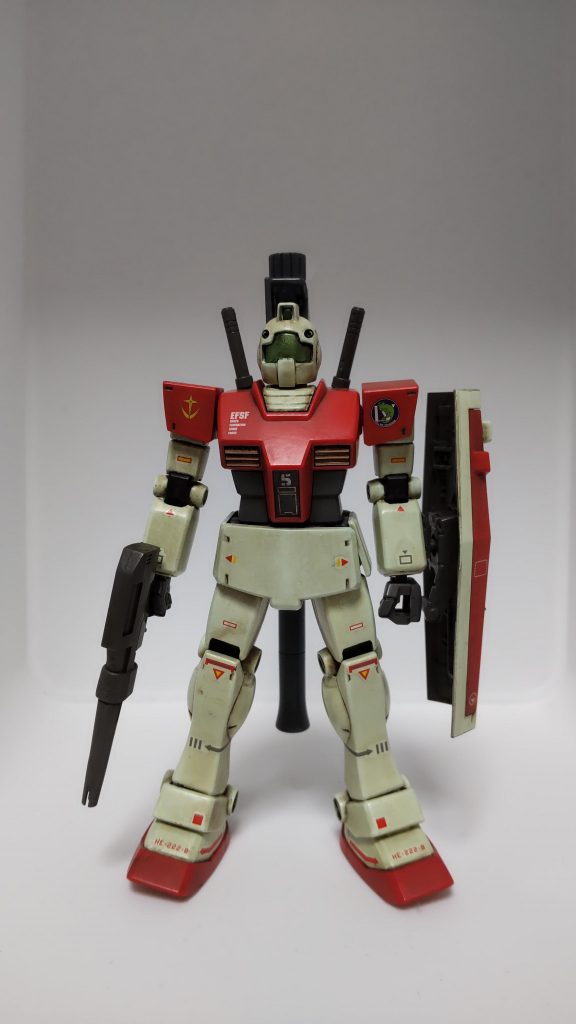 HGUC ジム（隊長機仕様）–2枚目/制作者：otohiko0201