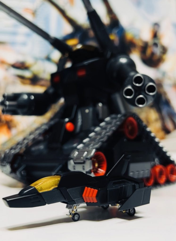 コアファイターも同系色で塗装。ご観覧ありがとうございました！！