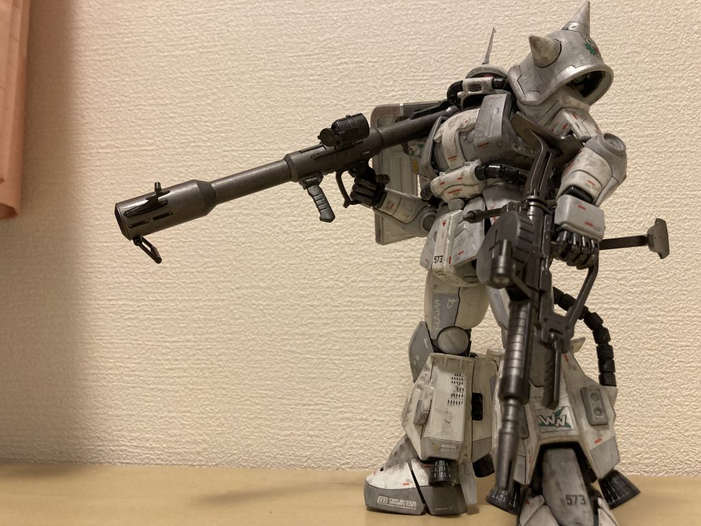 MGシンマツナガ専用ザクII–3枚目/制作者：GAR