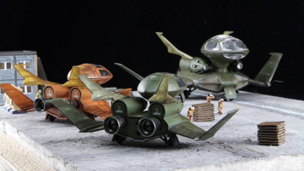 EXモデル ガルマドップ&ドップ 電飾ジオラマ–5枚目/制作者:ガンダムラボ