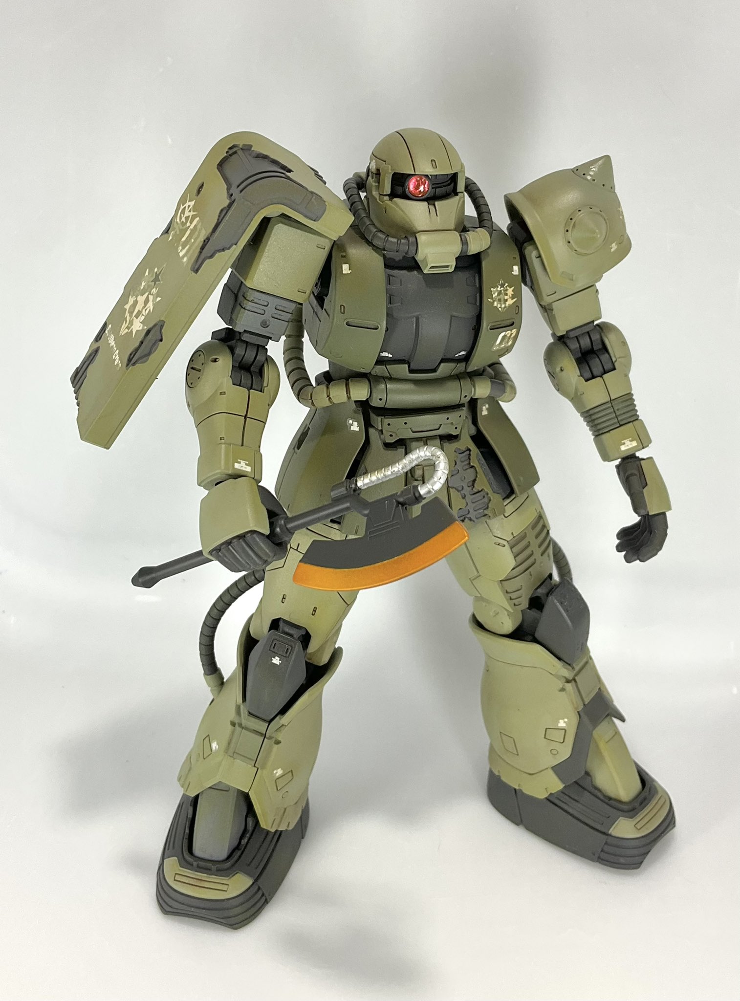 HG ドアン専用ザク｜えんぎさんのガンプラ作品｜GUNSTA（ガンスタ）