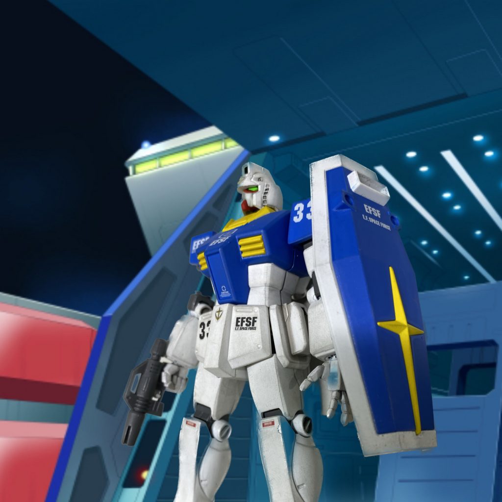 ジムガンダムヘッド–2枚目/制作者：丸五ワークス