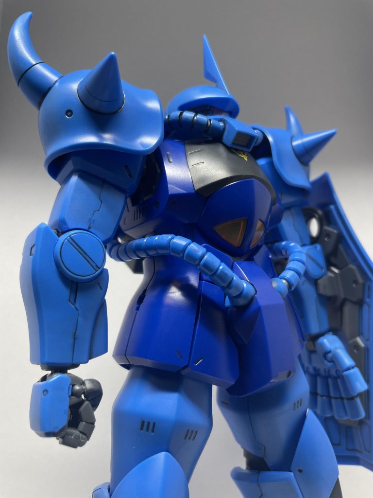 マスターグレード　グフ　墨入れまで–4枚目/制作者：大輔