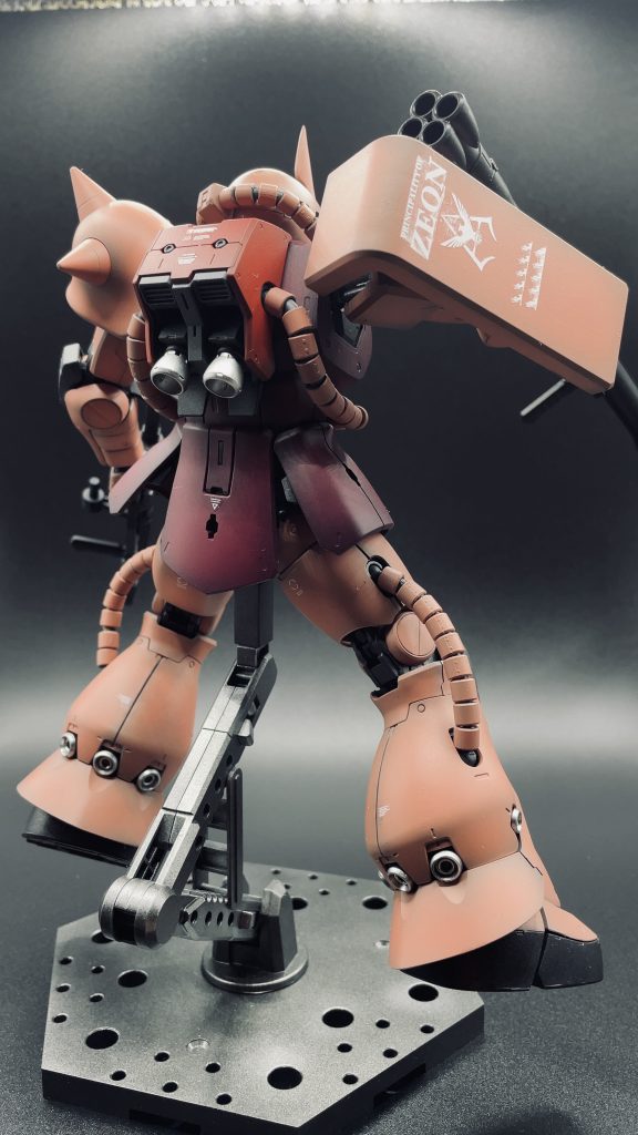 MG MS-06S シャア専用ザクver.2.0–3枚目/制作者：秋月ロッテ