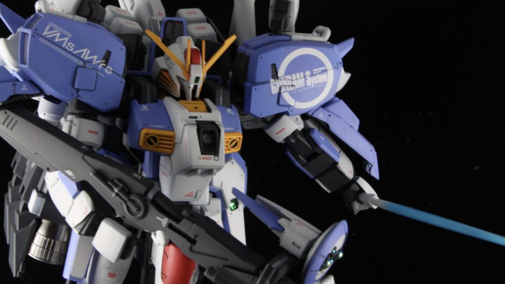 HG  1/144 Ex-Sガンダム　徹底改修改造　全塗装　完成品 ガンプラ Sガンダム Ex 違い HG 1/144 Ex-Sガンダム 徹底改修改造 全塗装