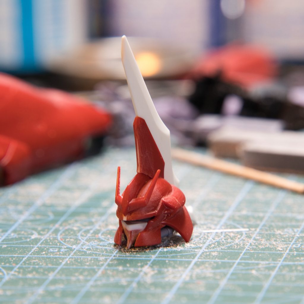 接着面で幅増ししてマスクを大型化しています