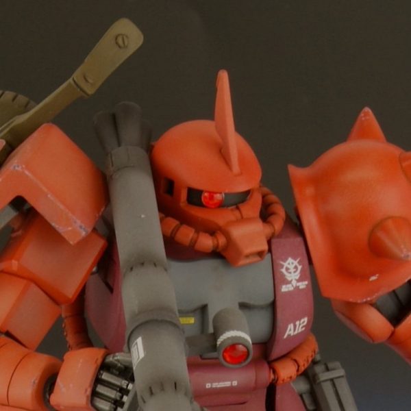 MS-06S ZAKU II Char Aznable Use