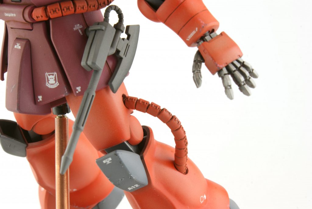 The power pipes are 3D printed from Sean's Custom Model Tools and have great detail! I used copper wire - spring - 3D power pipe