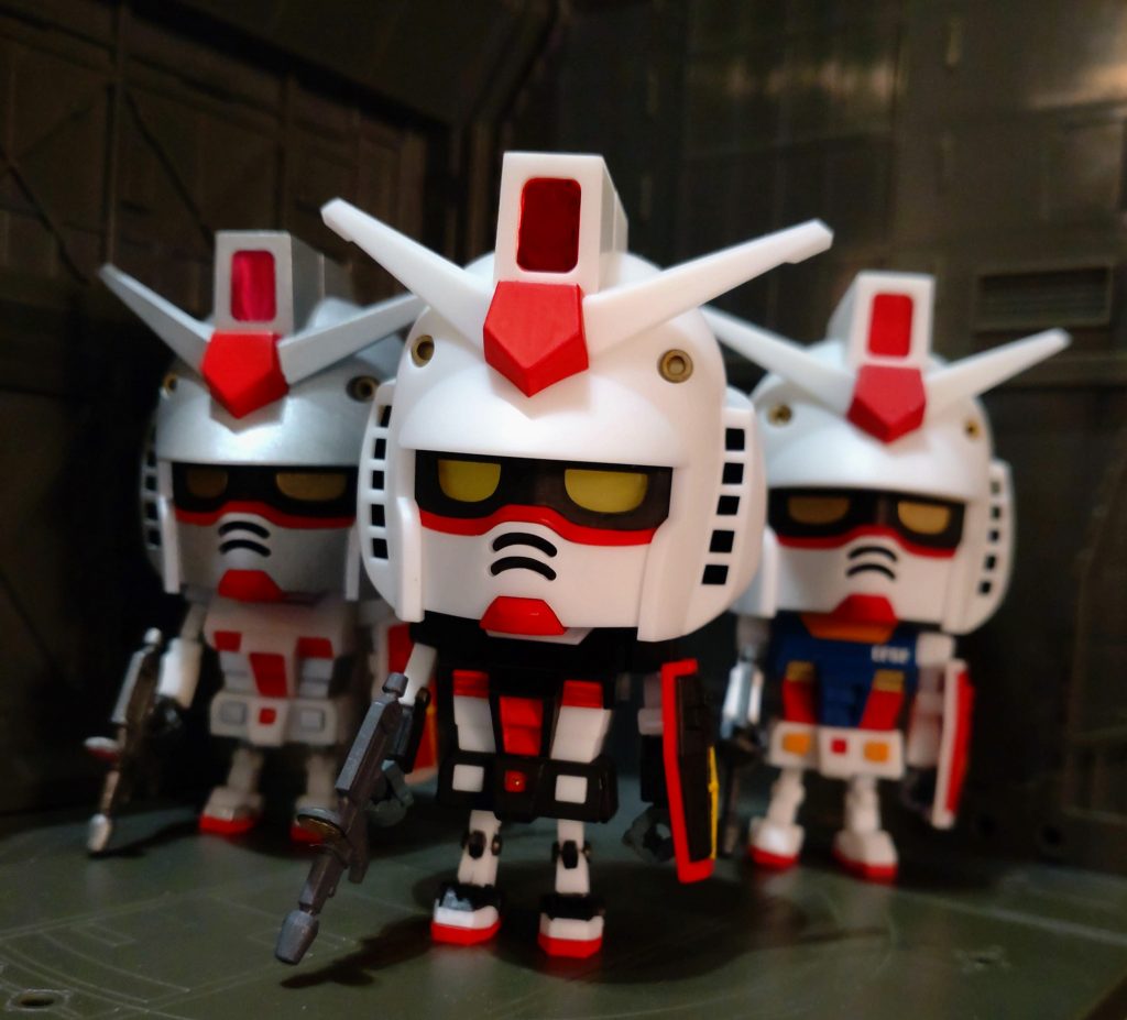 ガンプラくん 三兄弟