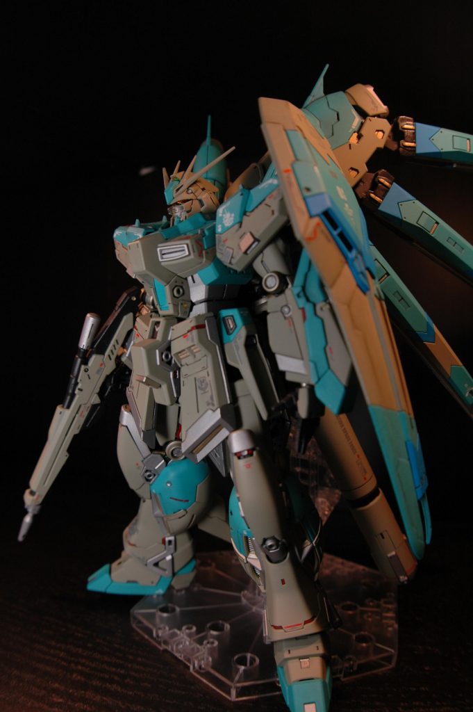 hi-νガンダム やってみたよ全塗装（初）–5枚目/制作者：leonmaru-gorugoru31