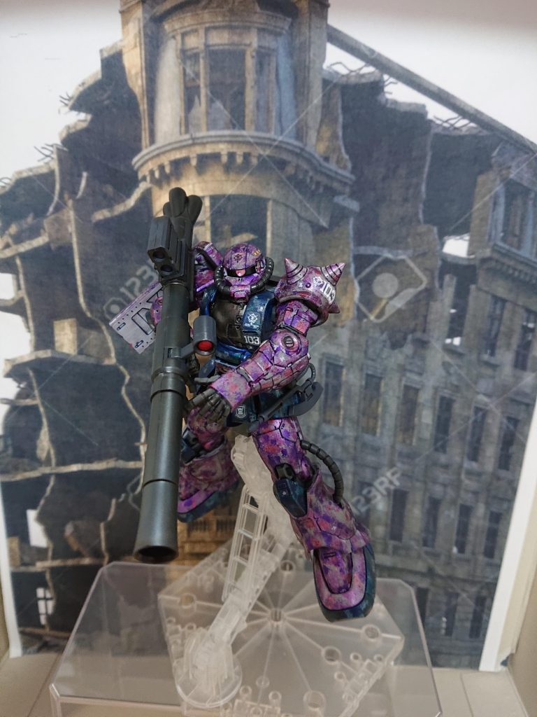 ザクⅡ 夜間強襲型–4枚目/制作者：もみじ饅頭