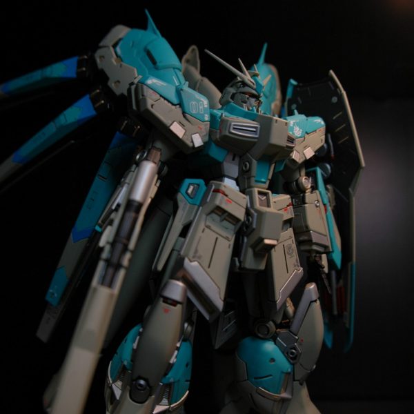 hi-νガンダム やってみたよ全塗装（初）