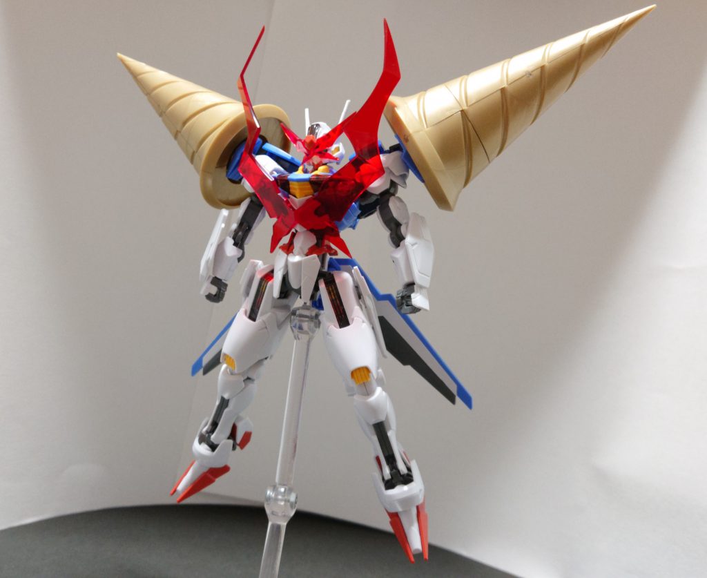 エアリアルにサングラスと超銀河ドリルを装着。