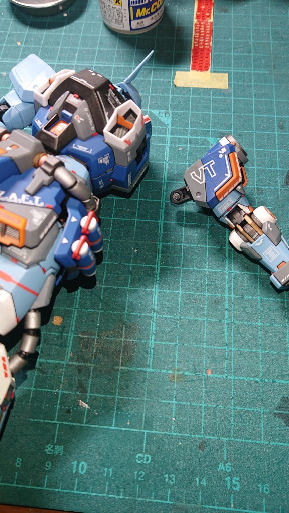 肩の軸がもげた時の絶望感パねぇっす……