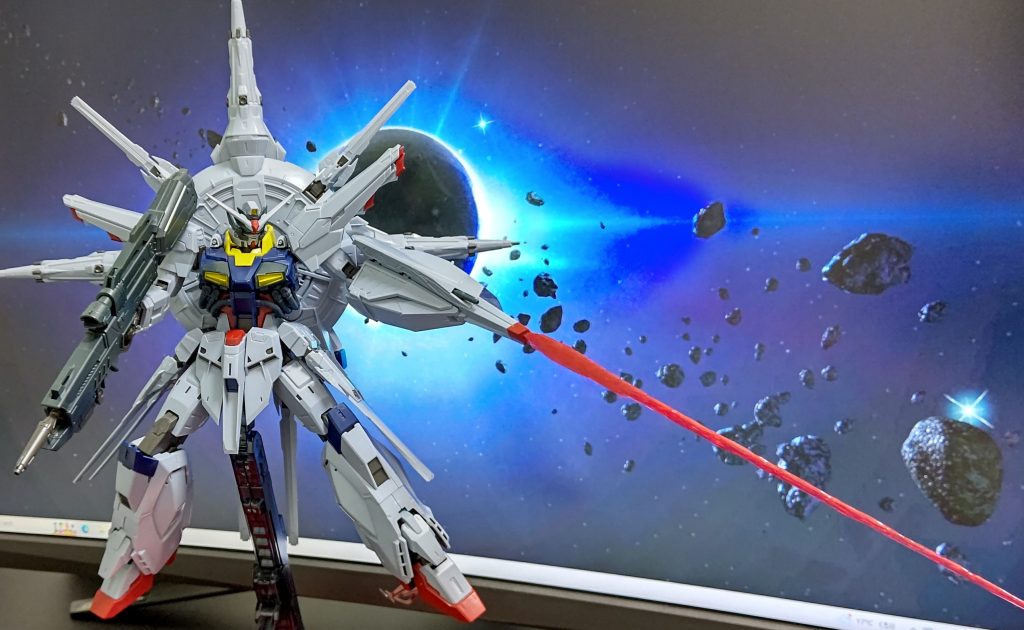 巨大なビームソードもついてて男受けする武装ばっかで最高です