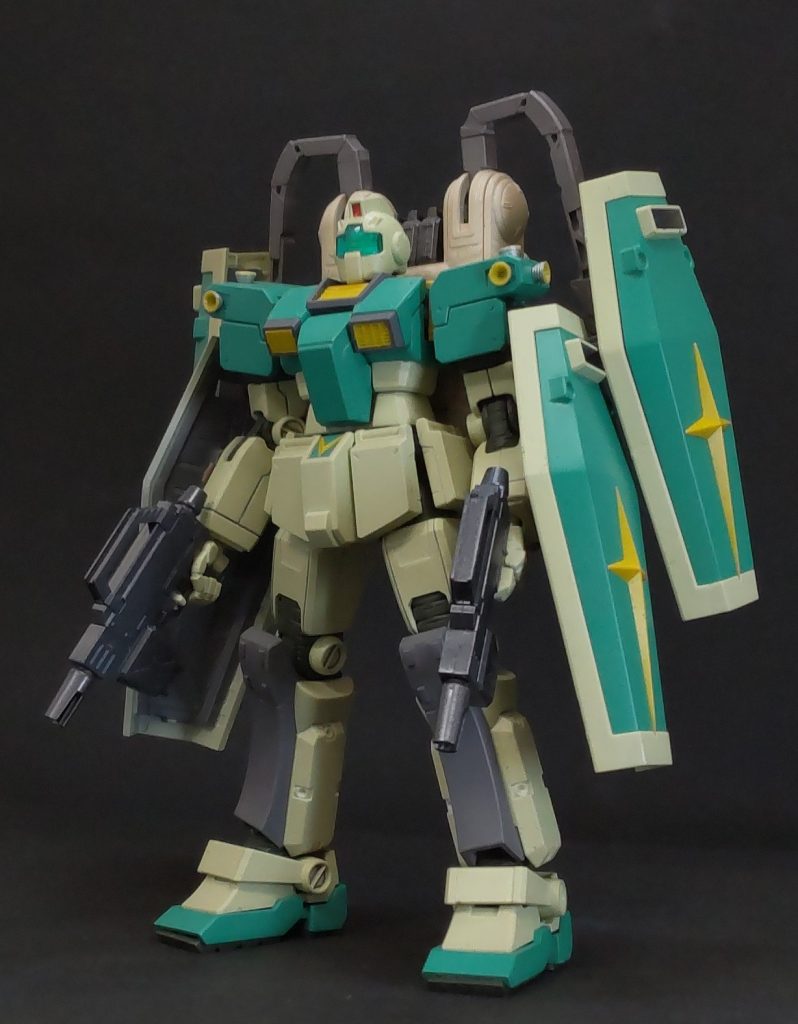 HG サンダーボルトジム 防衛特化型–2枚目/制作者：三代目和菓子屋