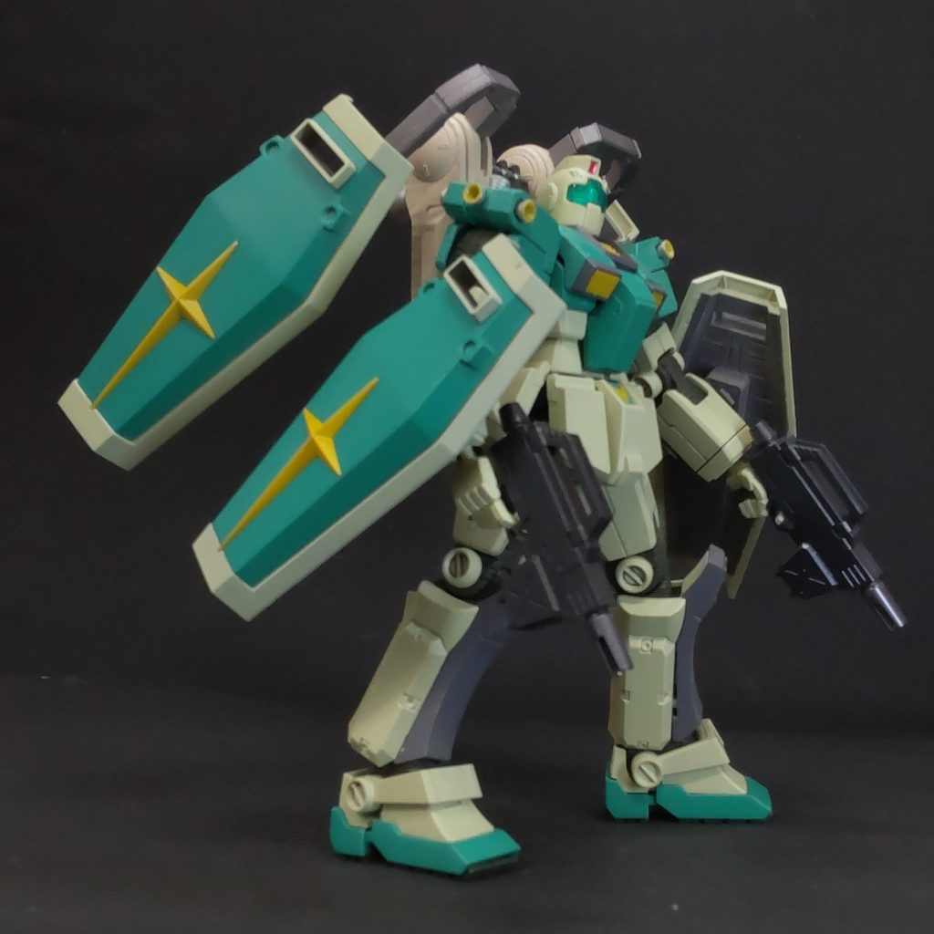 HG サンダーボルトジム 防衛特化型–5枚目/制作者：三代目和菓子屋