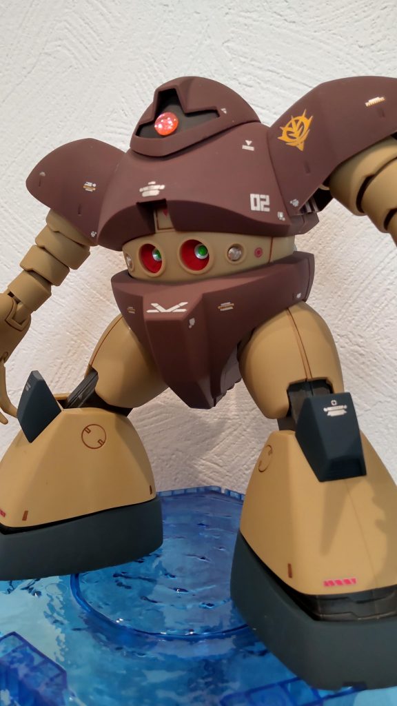 もう何というかこれ以上ない位に、ゴッグ！といった感じでとても良いです(^^)