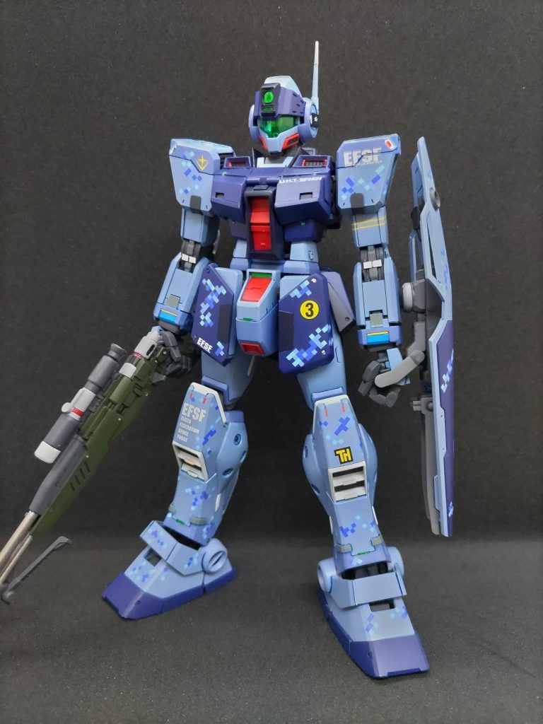 MG　ジムスナイパーⅡ　簡易ピクセル迷彩仕様–3枚目/制作者：inagu 51