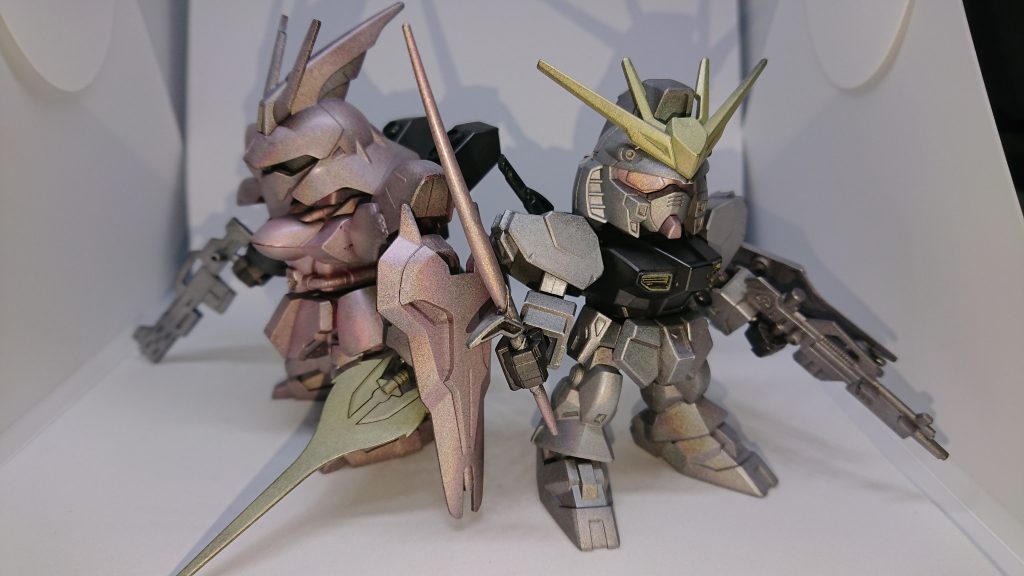 フラッシュたくとこんな風に。と、新型ガンマカの試験を兼ねた作成でした。使い方をしっかり考えればかなり優秀な塗料かと感じましたね。次はどんなガンマカが出るか実に楽しみです。