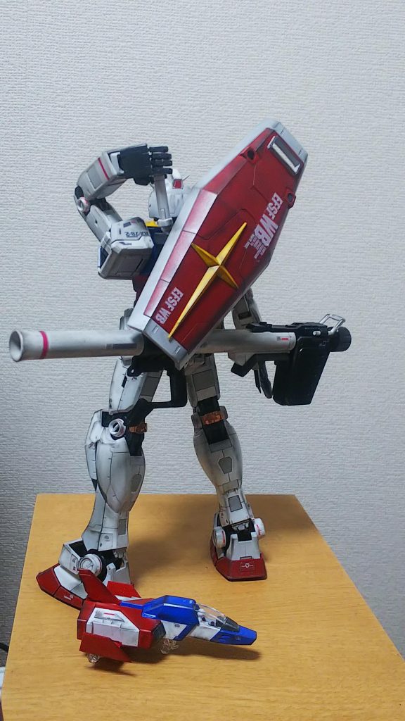 コアファイター手抜きですいません😢⤵️⤵️コックピットまでやる暇がなくやり残してしまいました