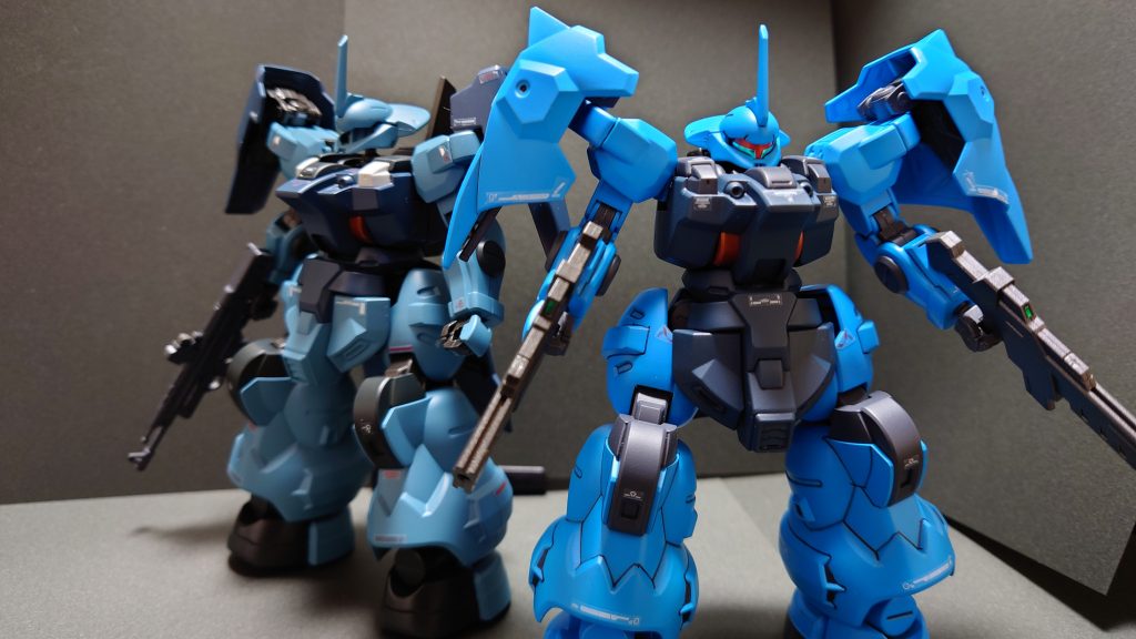 制作中のディランザと一緒にこっちのほうがグフカスタムっぽい色になったかなとあとは墨入れして、つや消し吹けば完成です雨さえ降らなければ、今日できたんですけどね・・・