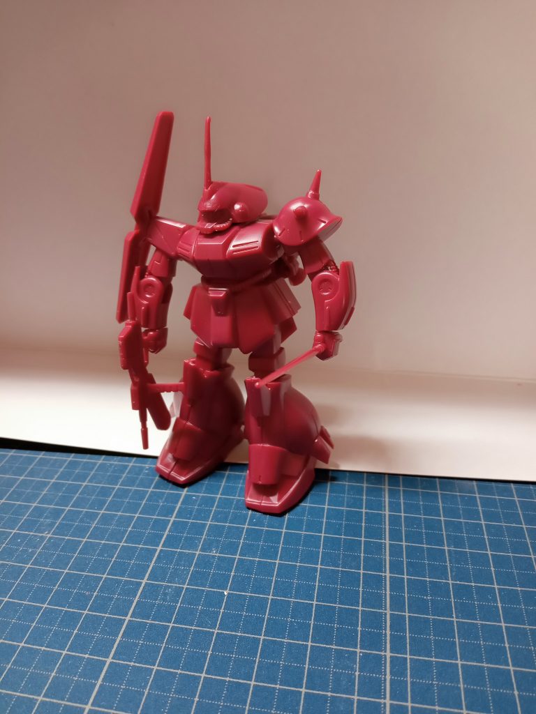 素組み状態で1枚。