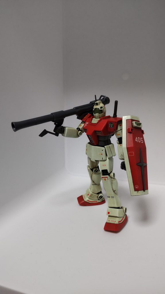 HGUC ジム（隊長機仕様）–4枚目/制作者：otohiko0201