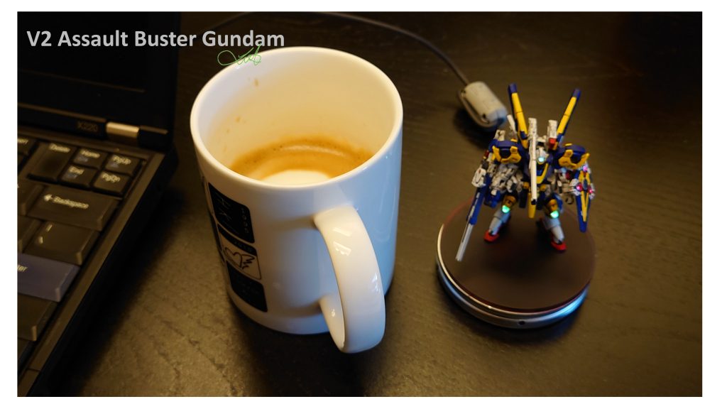 Gundam Artifact 2 - V2 Assault Buster Gundam -LED電飾、電気改造–8枚目/制作者:kwluk717