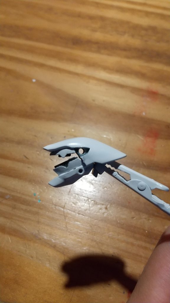 今回口の中ガンメタだけど結局量産型エヴァみたいだよね