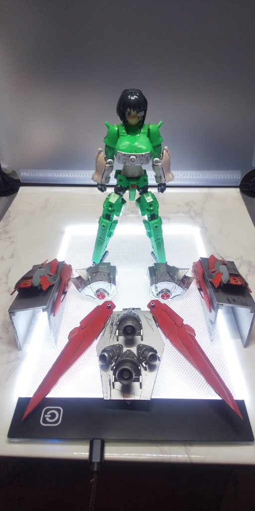 アーマーを廃することで軽装モードへなることができる。