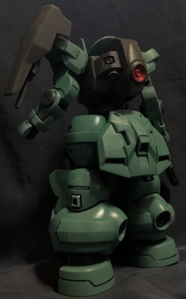 ななめ後ろ。急いで組んだので、部品の付け忘れがあるかもしれません。（汗 