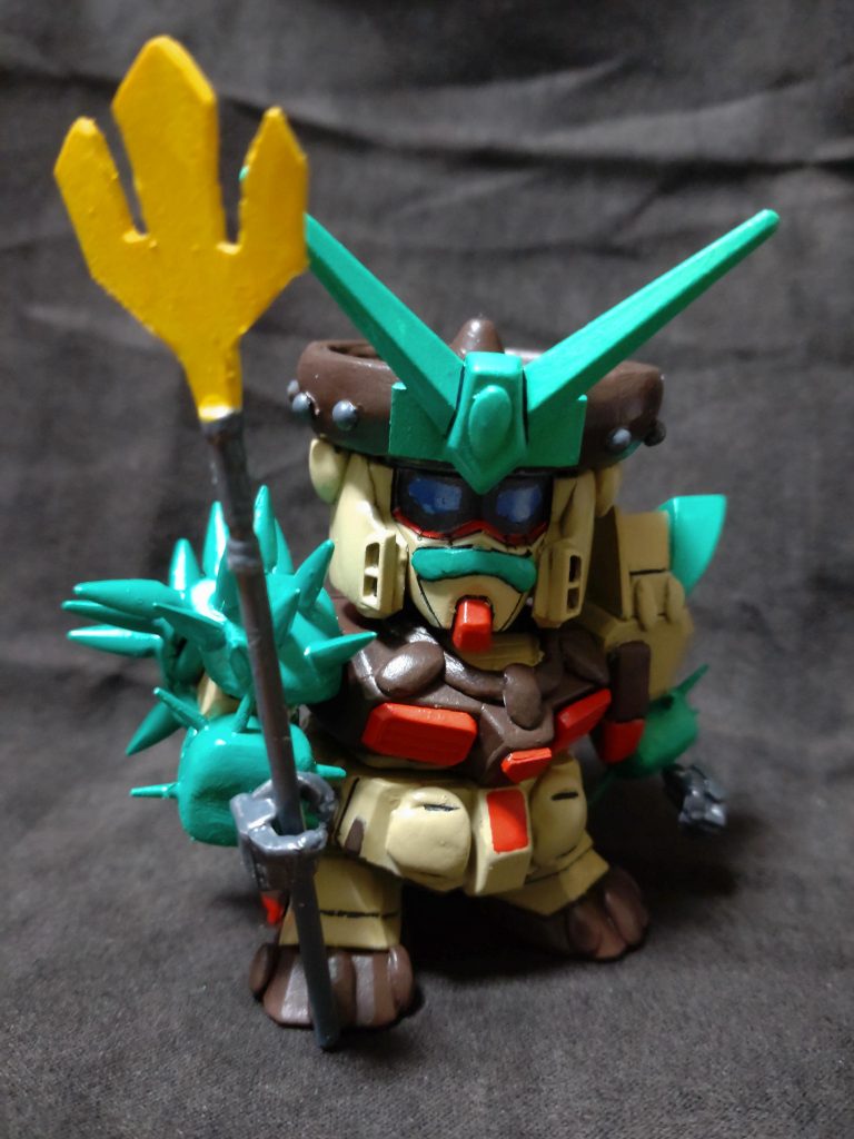 SD体型でネオメキシコ代表［テキーラガンダム］を作ってみました。