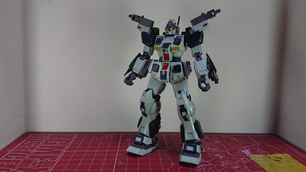 本体から先に武装類が多いので分けて作業しましたご覧いただきありがとうございました