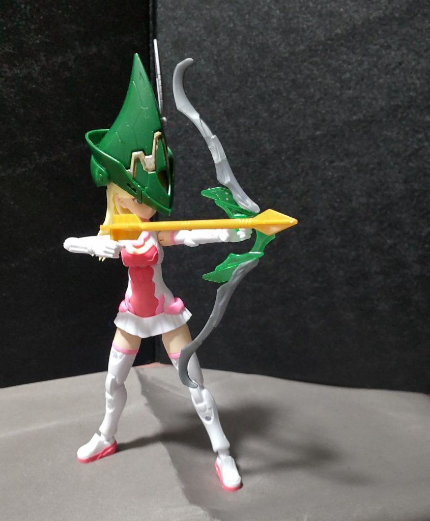 ○リリネルと弓この帽子を被せるように削ったのは結構疲れました……