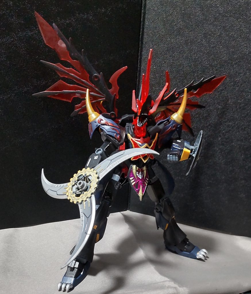 せっかくなんで、色んな武器を持たせてみました。