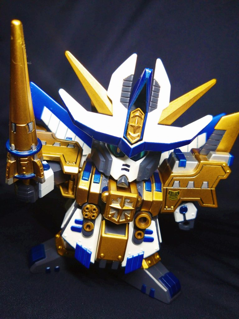 ザンスカール帝国との最終決戦で操手のいなかったガンレックスαが、シャッフルの力を得てパワーアップを果たし、再びゼフィランサスの愛機となった。