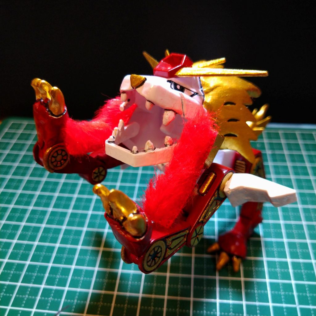 守護獣の白獅(シロジシ)